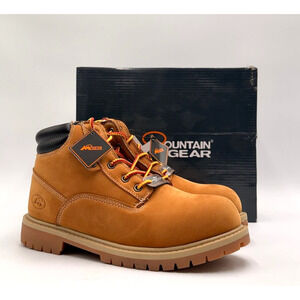 Mountain Gear CRUISER 6" Boy's NEW Boots Tan US Size 6.5